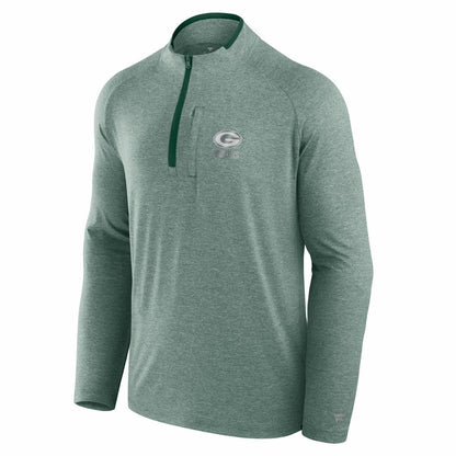 Green Bay Packers Unisex Front Office Performance Primary Quarter-Zip Jacket - Green online