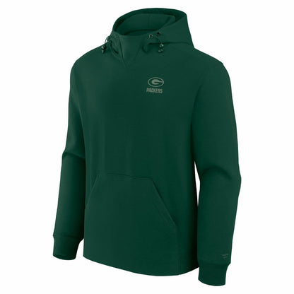 Green Bay Packers Unisex Front Office Tonal Tri-Blend Pullover Hoodie - Green discount