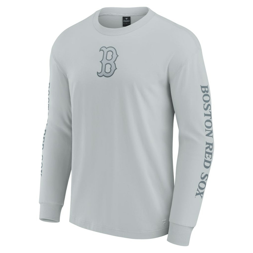 Boston Red Sox Elements Strive Long Sleeve T-Shirt - Gray