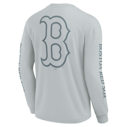Boston Red Sox Elements Strive Long Sleeve T-Shirt - Gray