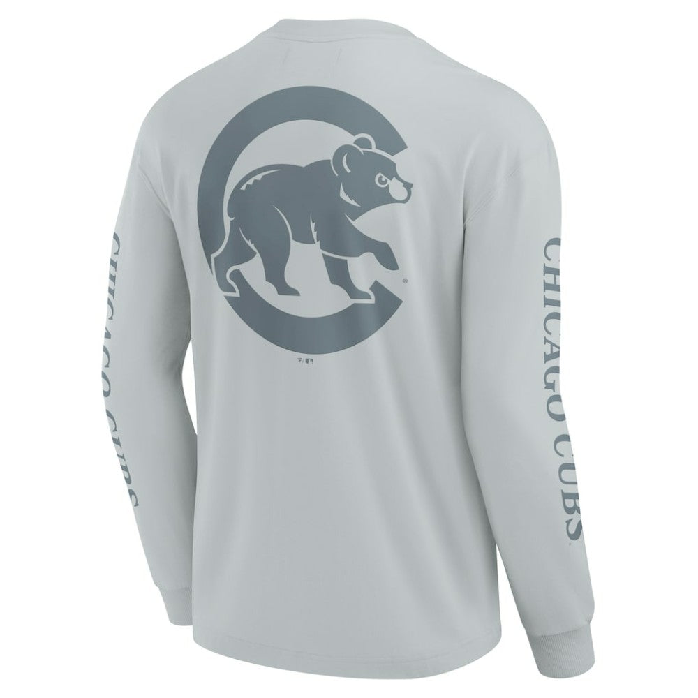 Chicago Cubs Elements Strive Long Sleeve T-Shirt - Gray