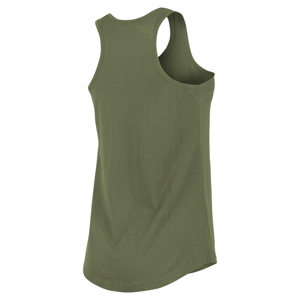 Los Angeles Angels Women's Armed Forces Day Tank Top - Olive | New Era
