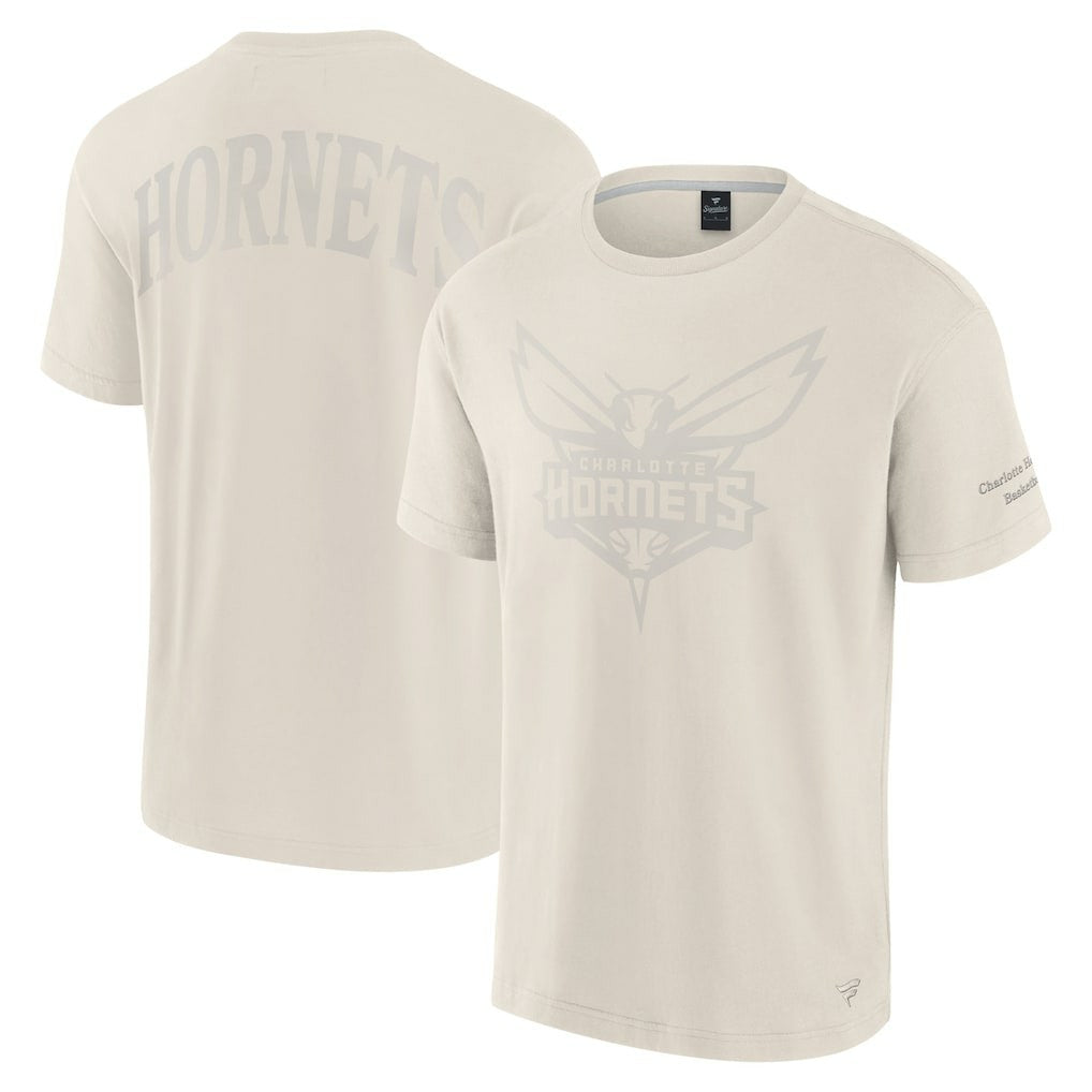 Charlotte Hornets Elements Iconic T-Shirt - Cream | Fanatics outlet