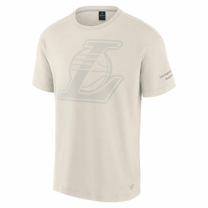 Los Angeles Lakers Elements Iconic T-Shirt - Cream | Fanatics outlet