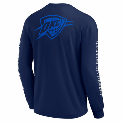 Oklahoma City Thunder Elements Strive Long Sleeve T-Shirt  - Navy | Fanatics outlet