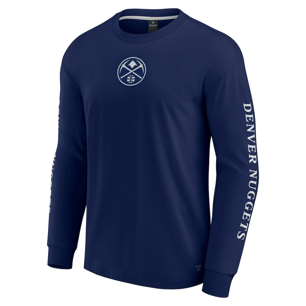 Denver Nuggets Elements Strive Long Sleeve T-Shirt  sale - Navy | Fanatics cheap