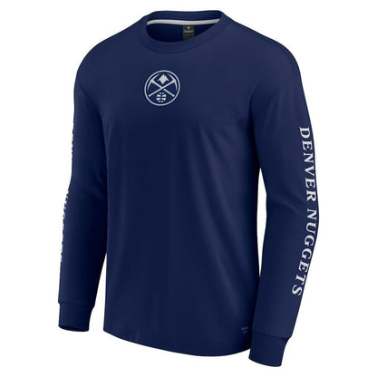 Denver Nuggets Elements Strive Long Sleeve T-Shirt  sale - Navy | Fanatics cheap