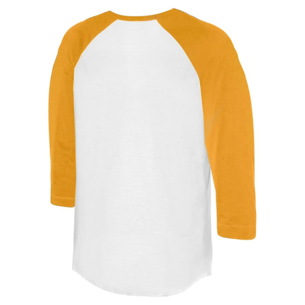 San Diego Padres Tiny Turnip Unisex Monster Truck 3/4-Sleeve Raglan T-Shirt - White/Gold
