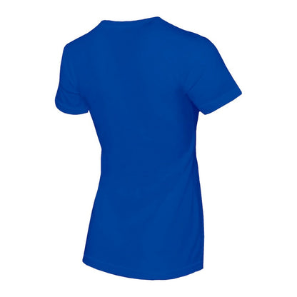 Los Angeles Dodgers Tiny Turnip Women's Triceratops T-Shirt - Royal