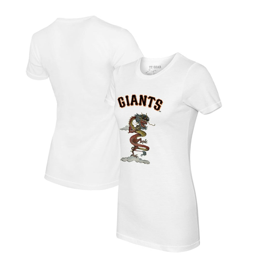 San Francisco Giants Tiny Turnip Women's 2024 Year of the Dragon T-Shirt - White