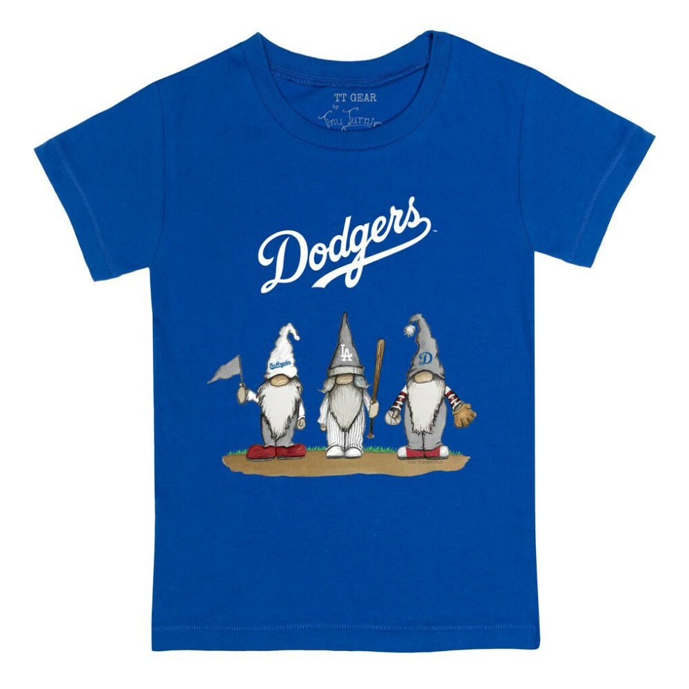 Los Angeles Dodgers Tiny Turnip Youth Gnomes T-Shirt - Royal