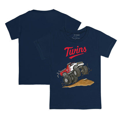 Minnesota Twins Tiny Turnip Youth Monster Truck T-Shirt - Navy