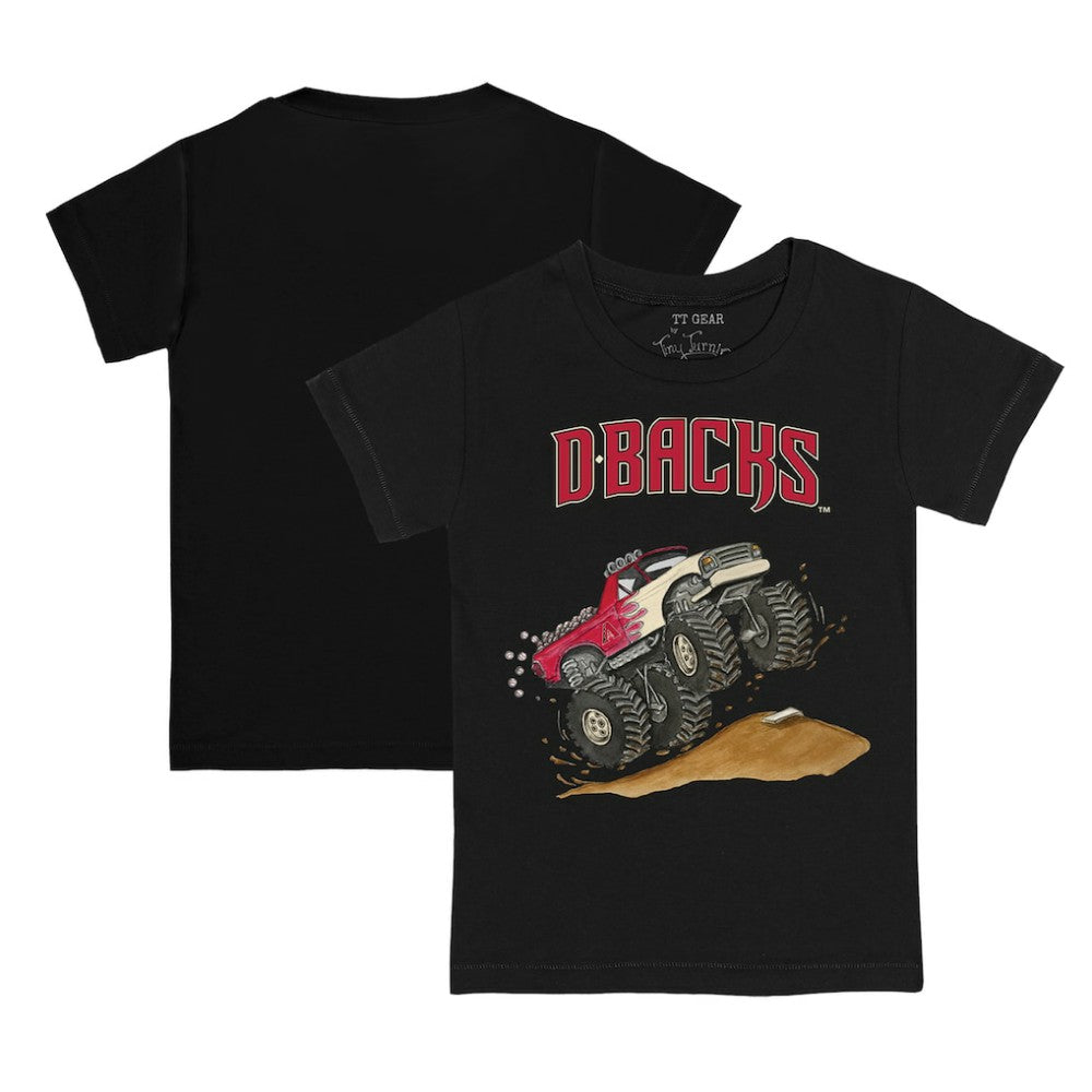 Arizona Diamondbacks Tiny Turnip Youth Monster Truck T-Shirt - Black
