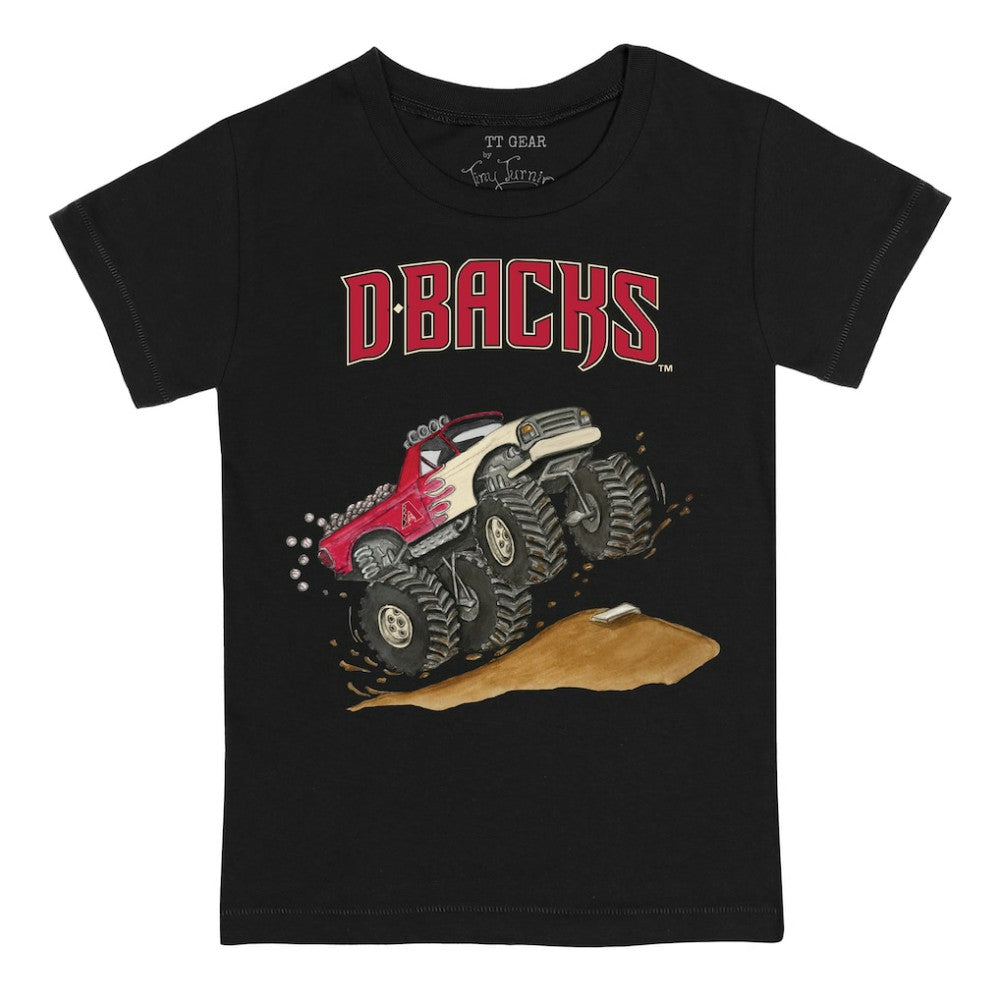 Arizona Diamondbacks Tiny Turnip Youth Monster Truck T-Shirt - Black