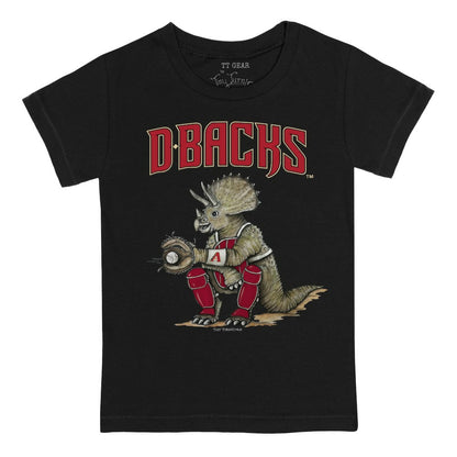 Arizona Diamondbacks Tiny Turnip Youth Triceratops T-Shirt - Black