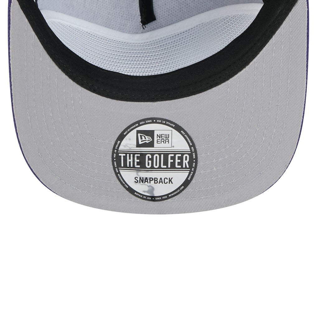 Phoenix Suns Oversized Puff Print Logo Golfer Snapback Hat sale - Purple | New Era sale