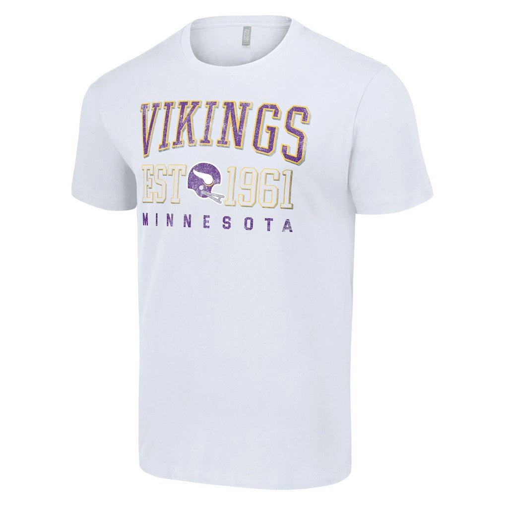 Minnesota Vikings Starter Throwback Logo T-Shirt - White online