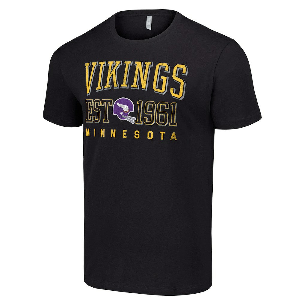 Minnesota Vikings Starter Throwback Logo T-Shirt - Black online
