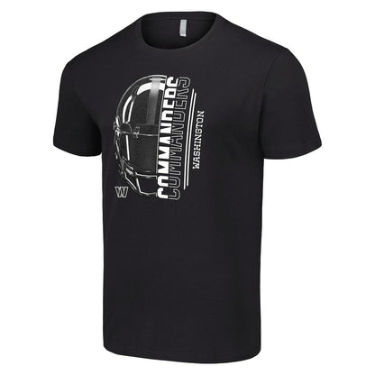Washington Commanders Starter Half Helmet Logo T-Shirt - Black outlet