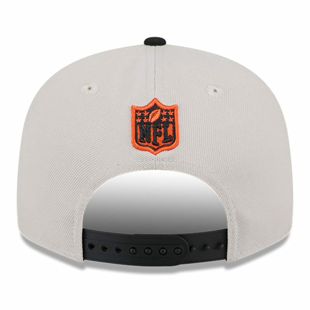 Cincinnati Bengals New Era 2024 Sideline Historic 9FIFTY Snapback Hat - Stone/Black discount