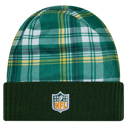 Green Bay Packers New Era Sideline Statement Cuffed Knit Hat - Green sale