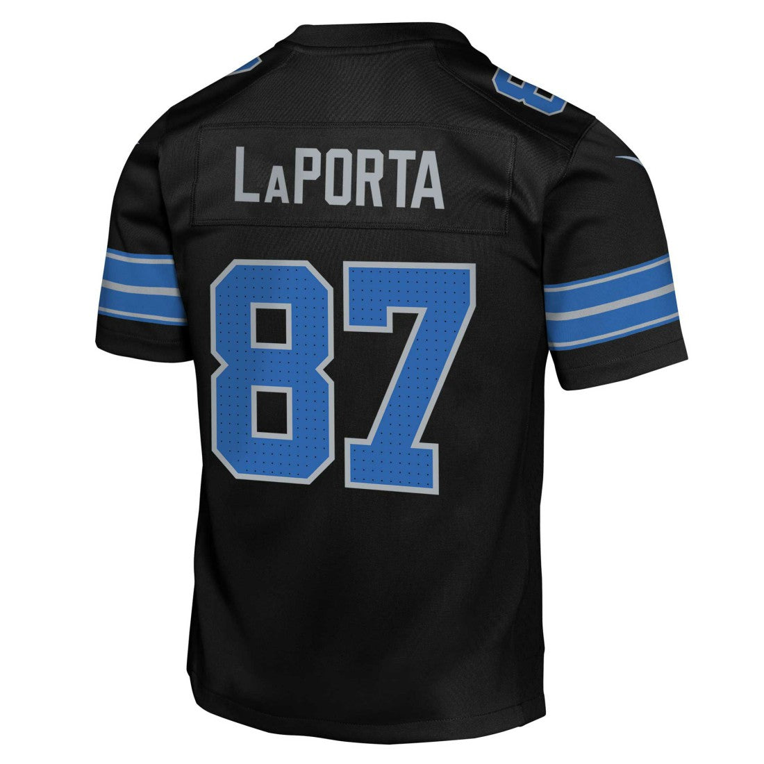 Sam LaPorta Detroit Lions Youth Game Jersey - Black | Nike on sale