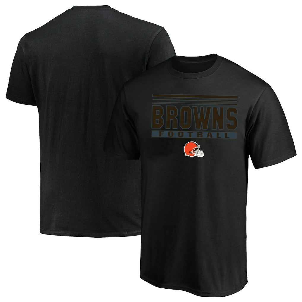Cleveland Browns Big & Tall Pop T-Shirt - Black outlet