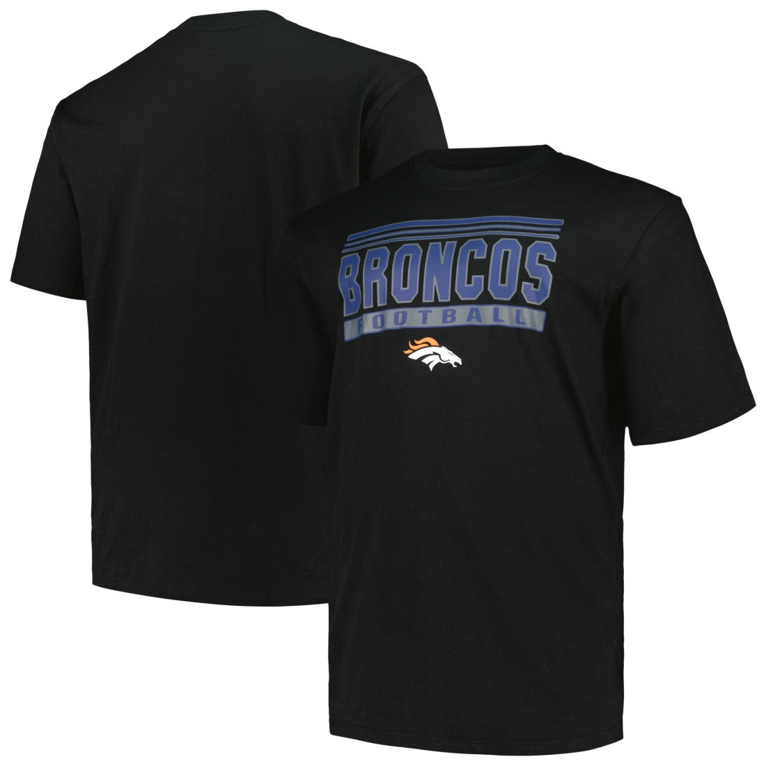 Denver Broncos Big & Tall Pop T-Shirt - Black online