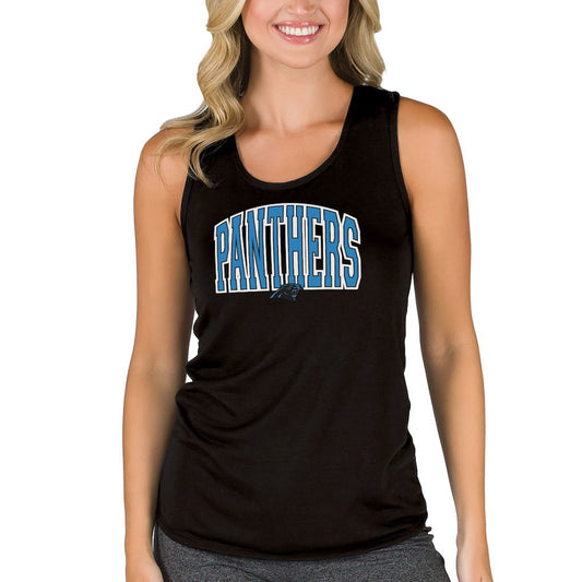 Carolina Panthers Concepts Sport Women's Marathon Racer Back Tank Top - Black online