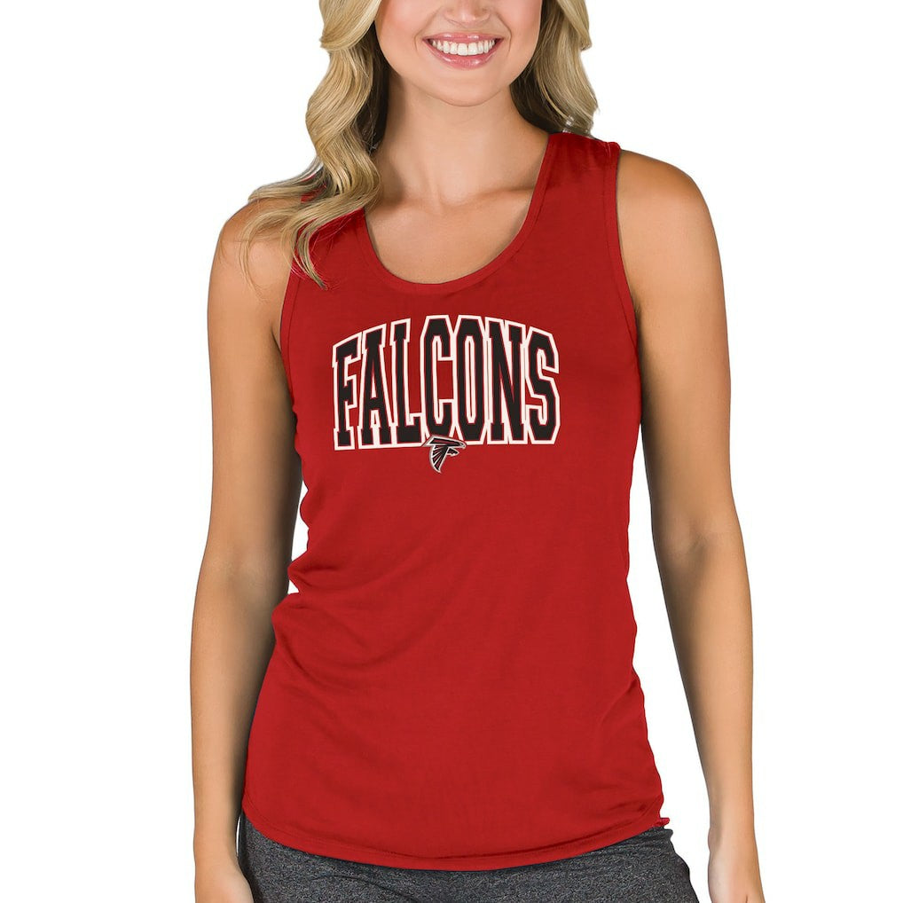 Atlanta Falcons Concepts Sport Women's Marathon Racer Back Tank Top - Red sale