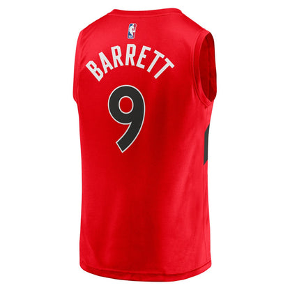 RJ Barrett Toronto Raptors Youth Fast Break Player Jersey - Icon Edition - Red | Fanatics for sale
