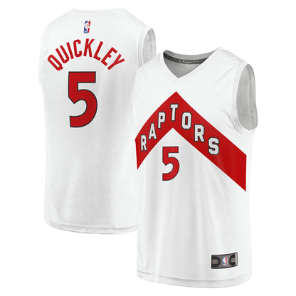 Immanuel Quickley Toronto Raptors Fast Break Player Jersey - Association Edition - White | Fanatics online