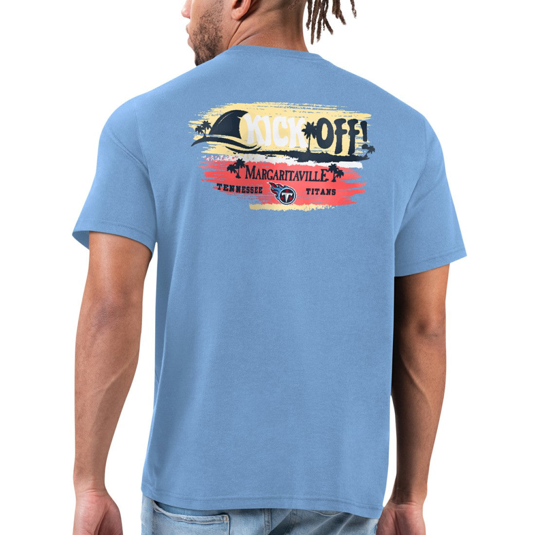 Tennessee Titans Margaritaville T-Shirt - Blue discount
