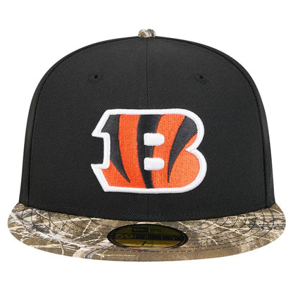 New Era Cincinnati Bengals Black Active Two-Tone Camo 59FIFTY Fitted Hat online