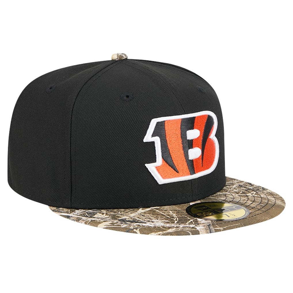 New Era Cincinnati Bengals Black Active Two-Tone Camo 59FIFTY Fitted Hat online