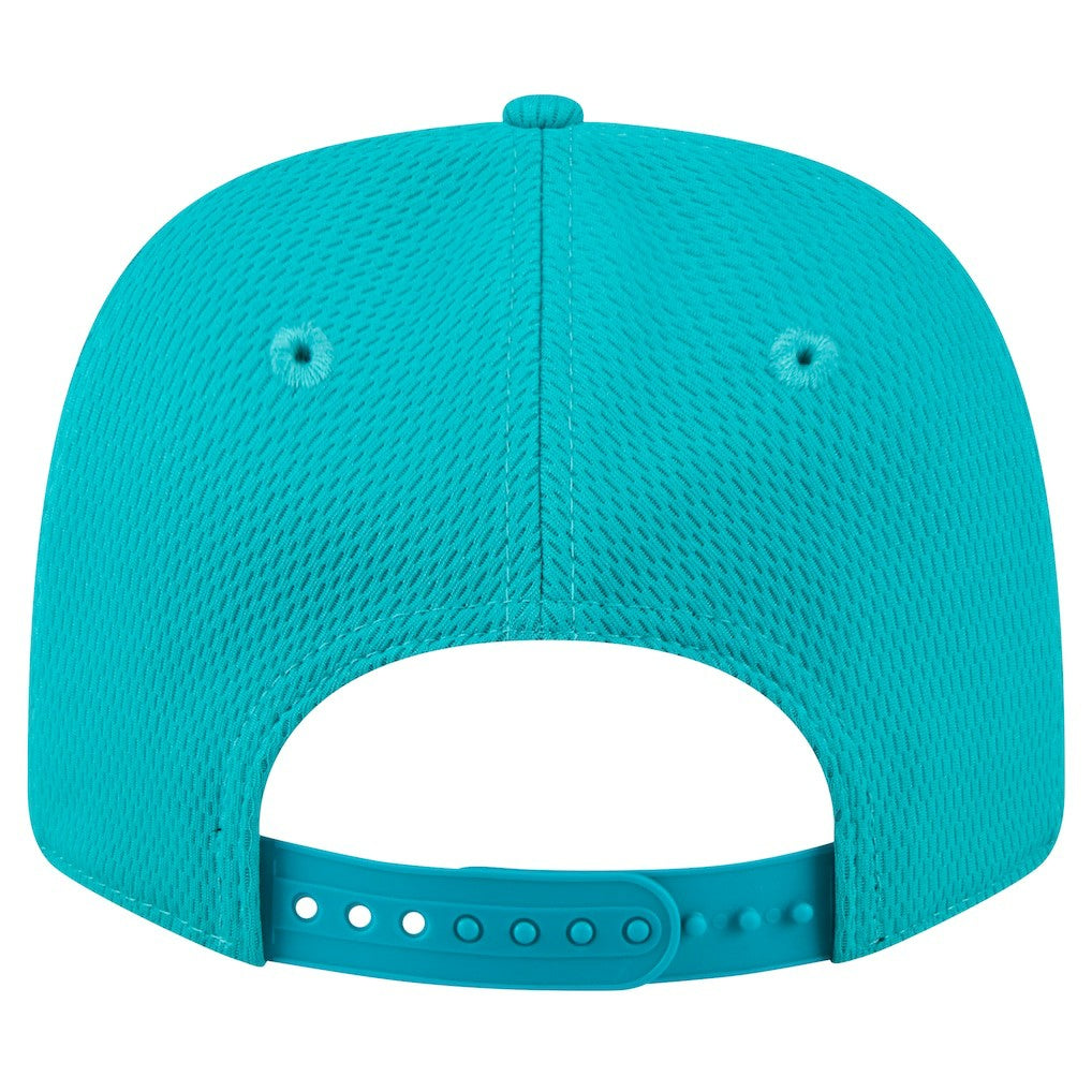 Miami Dolphins New Era Adventure Patched 9SEVENTY Stretch-Snap Adjustable Hat - Aqua sale