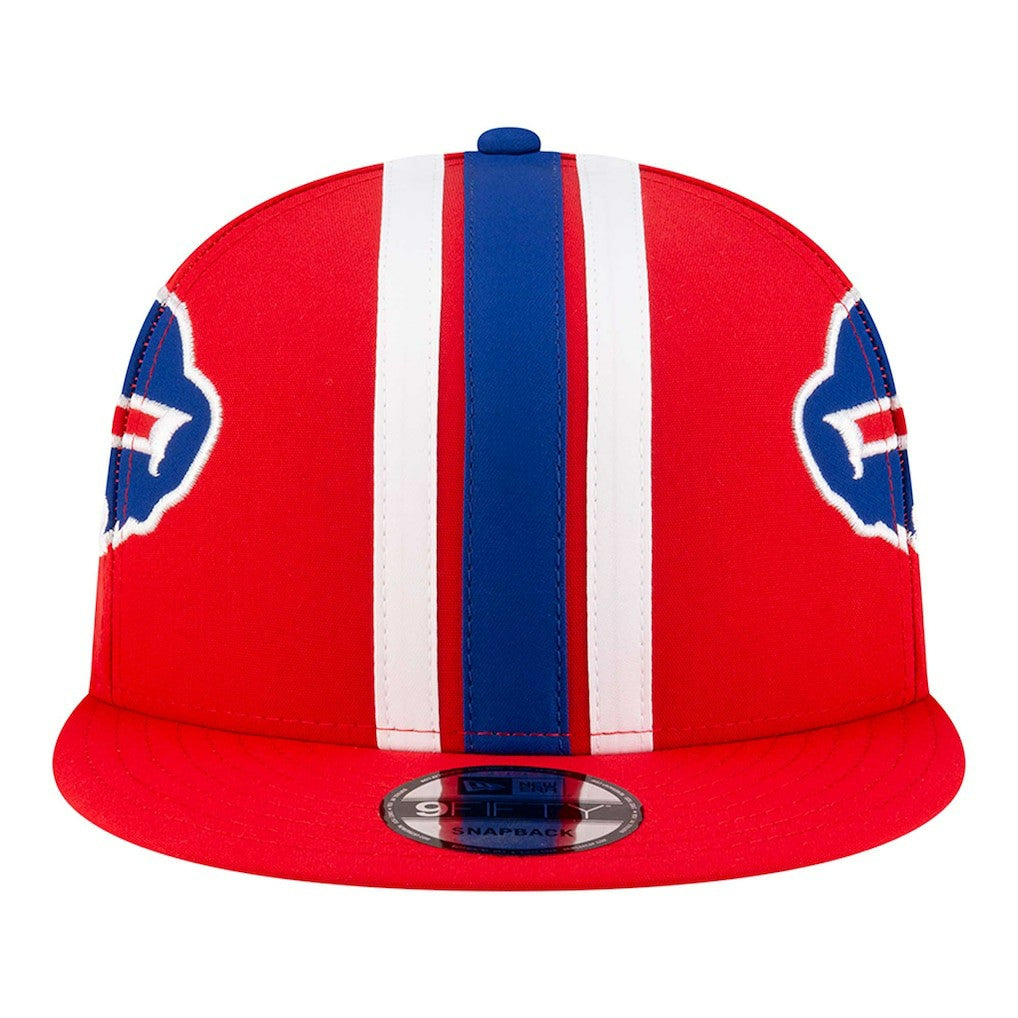 Buffalo Bills New Era Throwback Helmet 9FIFTY Snapback Hat - Red on sale