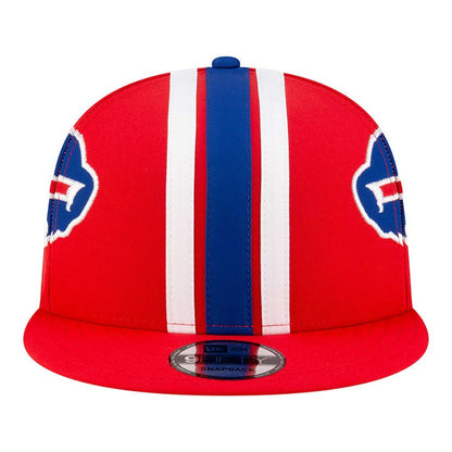 Buffalo Bills New Era Throwback Helmet 9FIFTY Snapback Hat - Red on sale