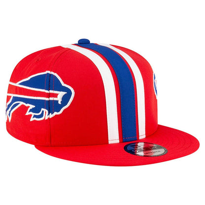 Buffalo Bills New Era Throwback Helmet 9FIFTY Snapback Hat - Red on sale