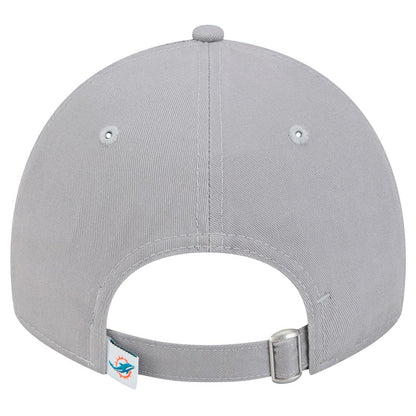 Miami Dolphins New Era Women's Main 9TWENTY Adjustable Hat - Gray for sale
