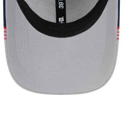 New Orleans Pelicans Active Trim 39THIRTY Flex Hat - Gray/Navy | New Era cheap
