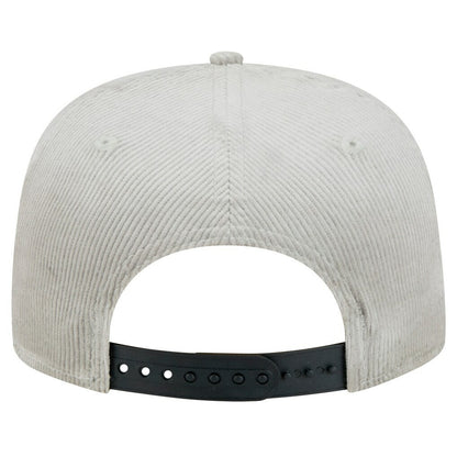 Chicago Bulls Throwback Corduroy Golfer Snapback Hat - Gray | New Era cheap