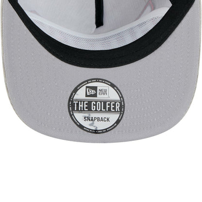 Chicago Bulls Throwback Corduroy Golfer Snapback Hat - Gray | New Era cheap