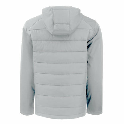 Kansas City Chiefs Cutter & Buck Evoke PrimaLoft Hybrid Eco Softshell Recycled Full-Zip Hooded Jacket - Gray sale