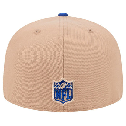 Buffalo Bills New Era Logo Main 59FIFTY Fitted Hat - Tan sale