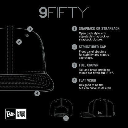 Buffalo Bills New Era Throwback Main Trucker 9FIFTY Snapback Hat - Royal on sale