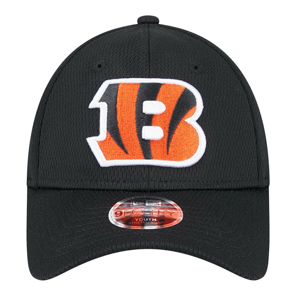 Cincinnati Bengals New Era Preschool Main 9FORTY Adjustable Hat - Black discount