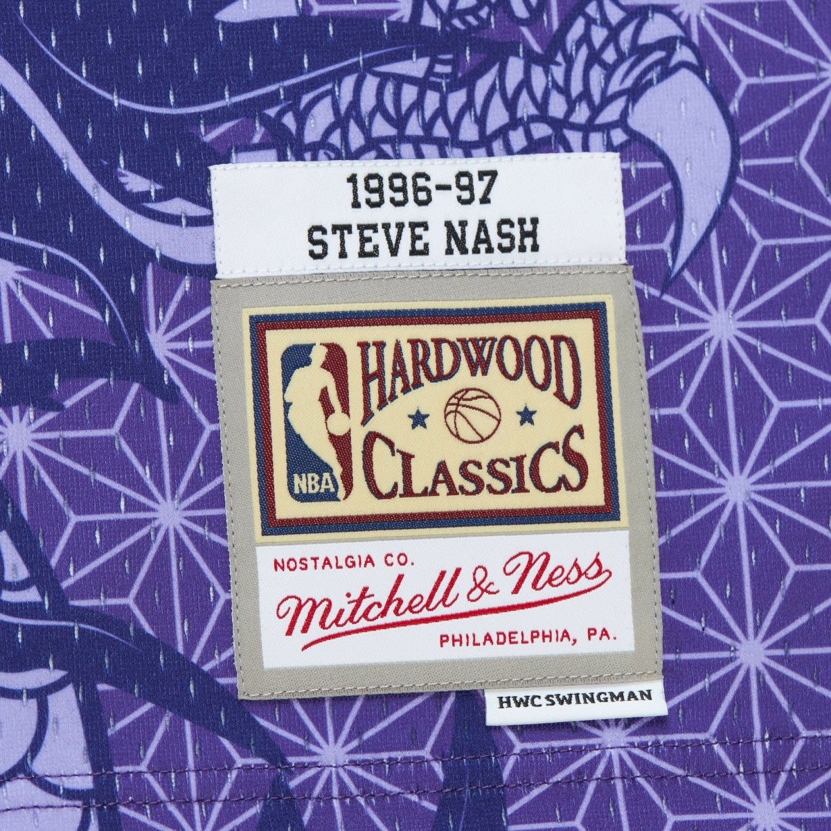 Steve Nash Phoenix Suns 1996/97 Hardwood Classics Asian Heritage 6.0 Swingman Throwback Player Jersey - Purple | Mitchell & Ness cheap