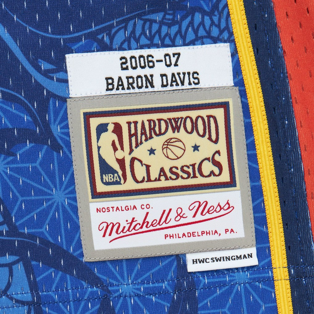 Baron Davis Golden State Warriors 2006/07 Hardwood Classics Asian Heritage 6.0 Swingman Throwback Player Jersey sale - Royal | Mitchell & Ness online