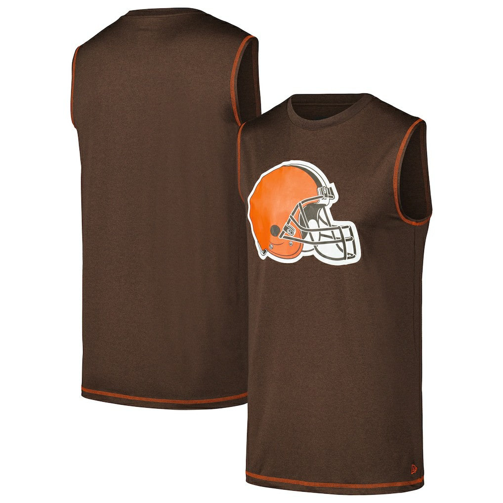 Cleveland Browns New Era Tank Top - Brown sale